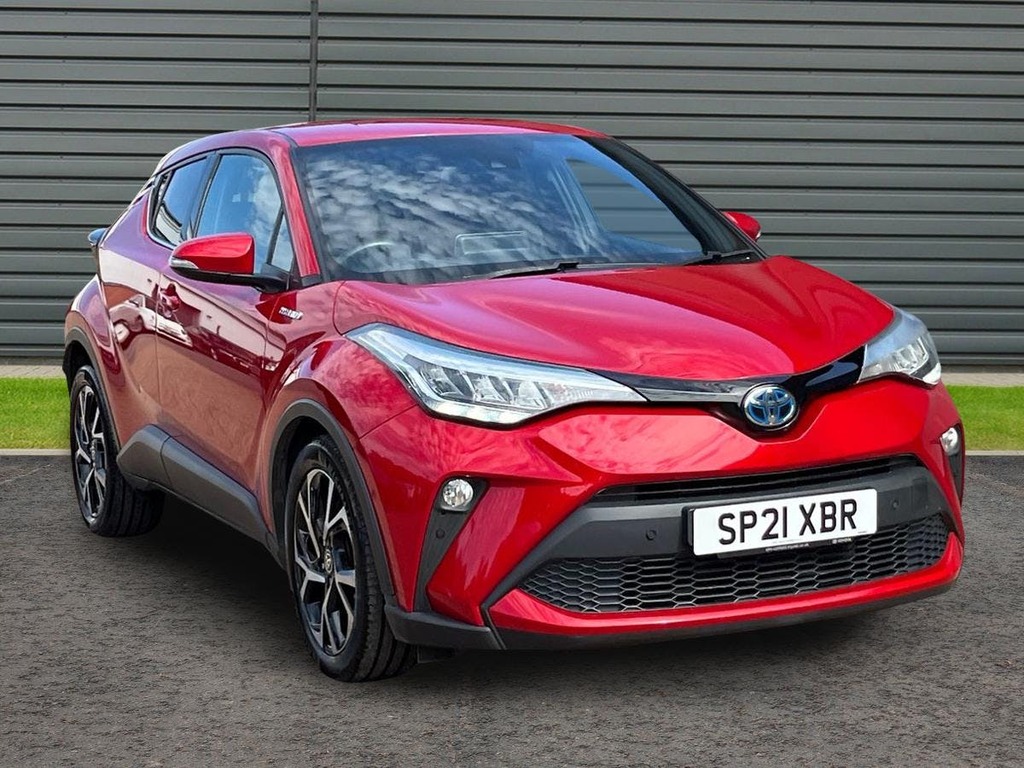 Toyota C-Hr 1.8 Vvt-h Design Suv Hybrid Cvt Red