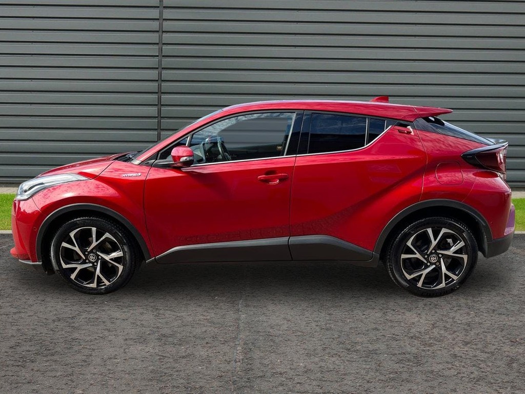 Toyota C-Hr 1.8 Vvt-h Design Suv Hybrid Cvt Red #6
