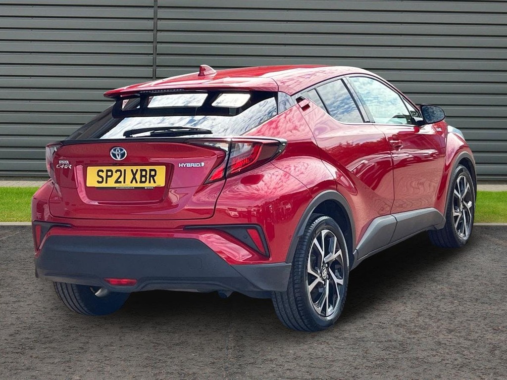 Toyota C-Hr 1.8 Vvt-h Design Suv Hybrid Cvt Red #3