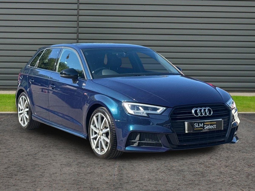 Audi A3 1.0 Tfsi 30 Black Edition Sportback Man Blue