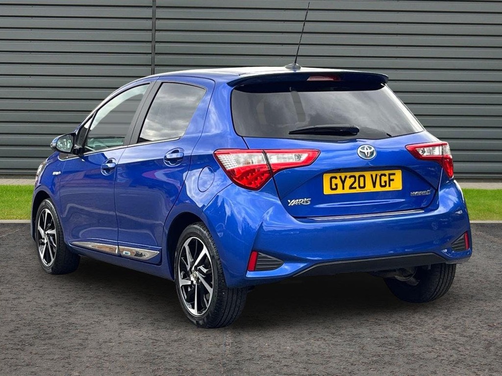Toyota Yaris 1.5 Vvt-h Excel Hatchback Hybrid E Cvt Blue #5
