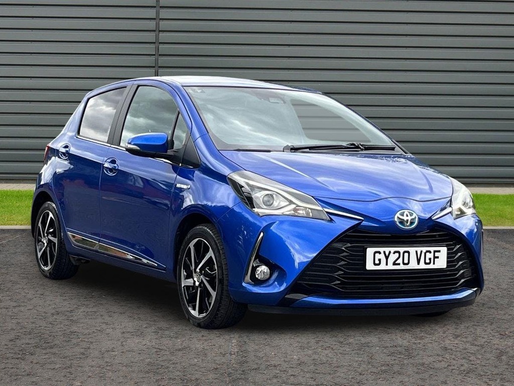 Toyota Yaris 1.5 Vvt-h Excel Hatchback Hybrid E Cvt Blue