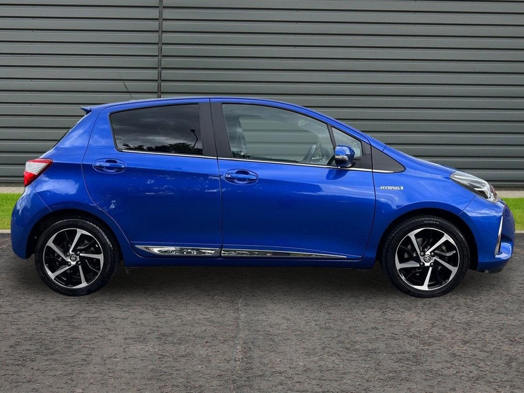 Toyota Yaris 1.5 Vvt-h Excel Hatchback Hybrid E Cvt Blue #2