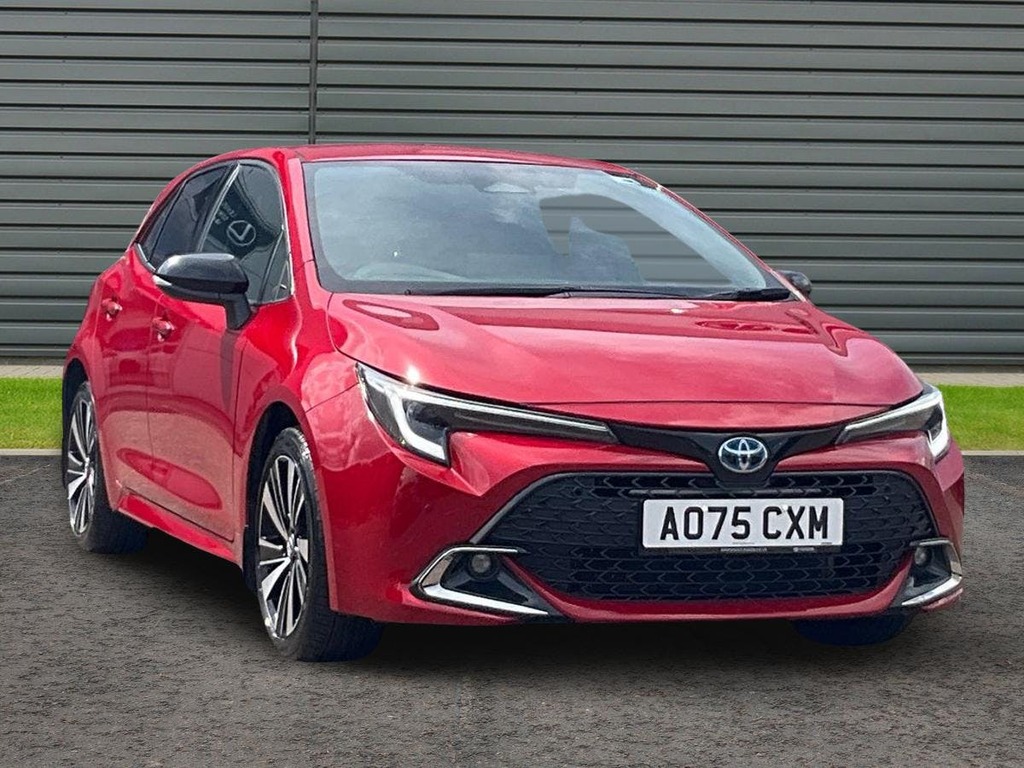 Toyota Corolla 1.8 Vvt-h Design Hatchback Hybrid Cvt Red