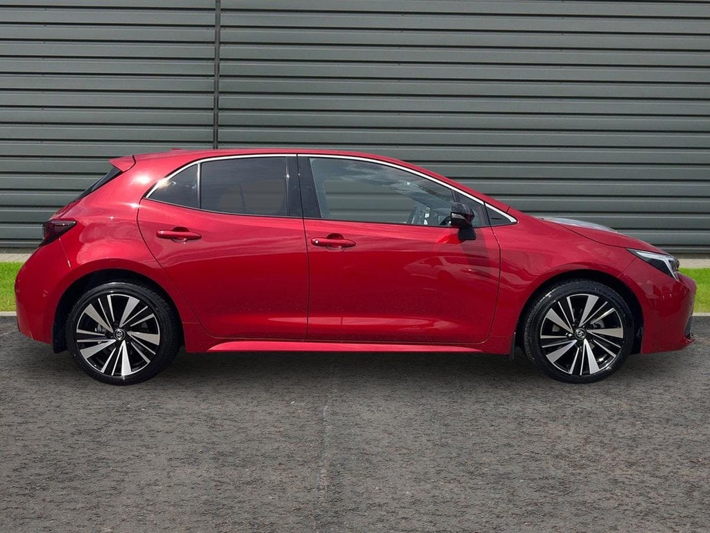 Toyota Corolla 1.8 Vvt-h Design Hatchback Hybrid Cvt Red #2