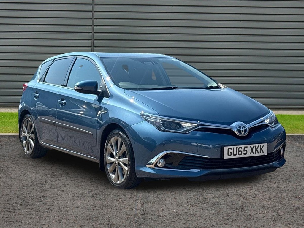 Toyota Auris 1.8 Vvt-h Excel Hatchback Hybrid Cvt Blue