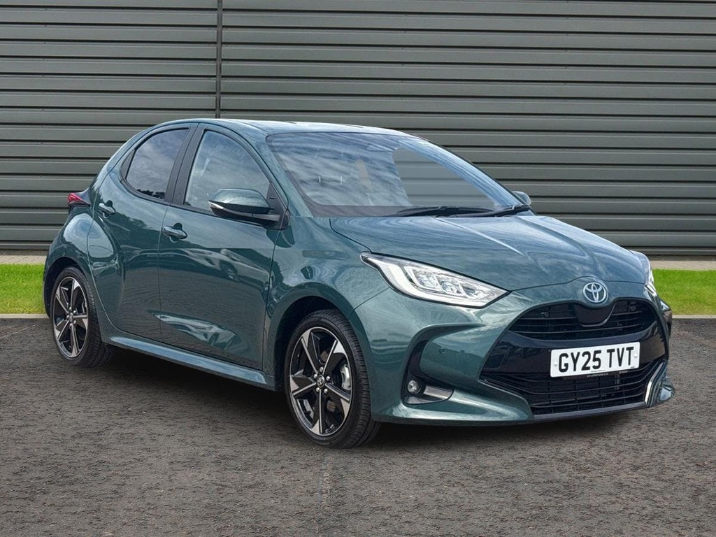 Toyota Yaris 1.5 Vvt-h Excel Hatchback Hybrid E Cvt Green