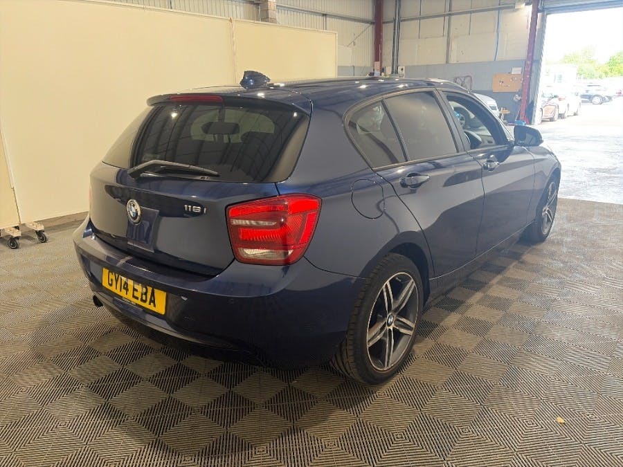 BMW 1 Series 1.6 116I Sport Hatchback Blue #3