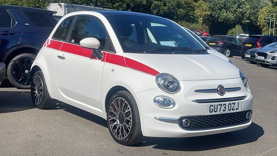 Fiat 500 1.0 1.0 Mhev Top Hatchback White