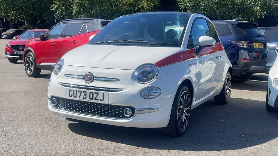 Fiat 500 1.0 1.0 Mhev Top Hatchback White #2
