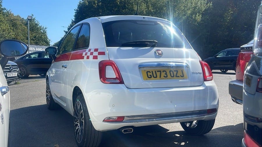 Fiat 500 1.0 1.0 Mhev Top Hatchback White #4