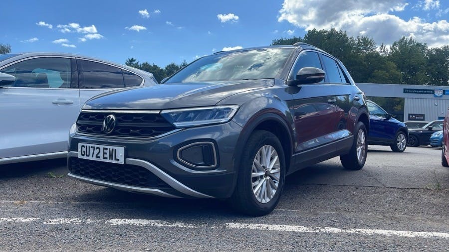 Volkswagen T-Roc 1.0 Tsi Life Suv GU72EWL Grey #2