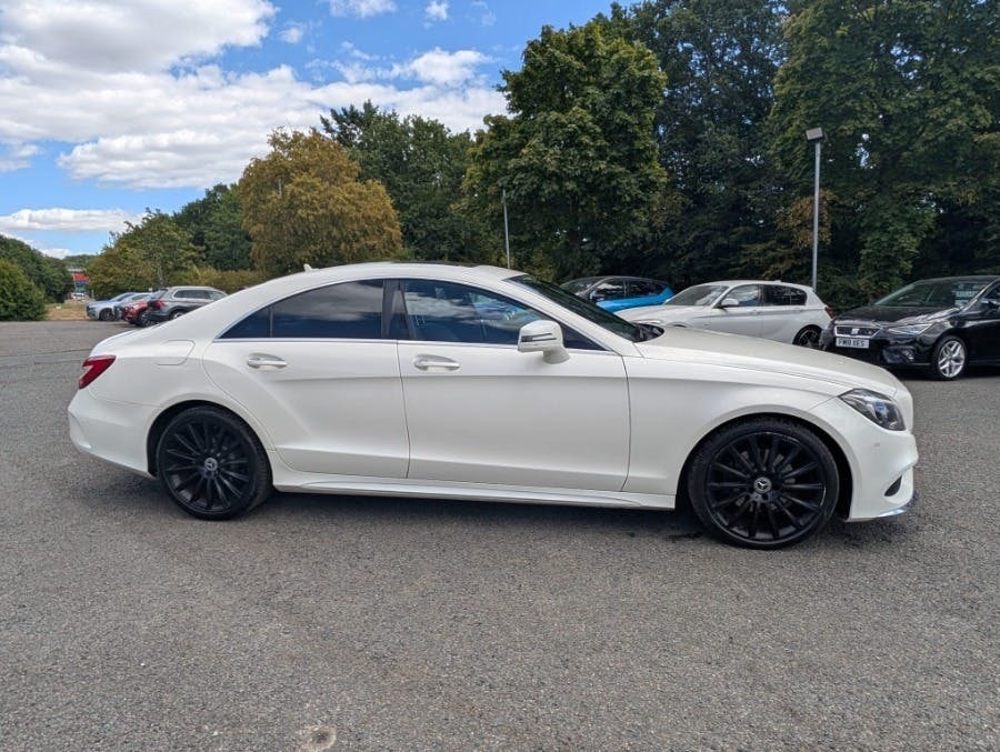 Mercedes-Benz CLS 2.1 2.1 Cls220d Amg Line White #4