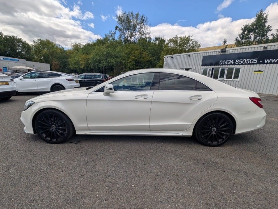 Mercedes-Benz CLS 2.1 2.1 Cls220d Amg Line White #3