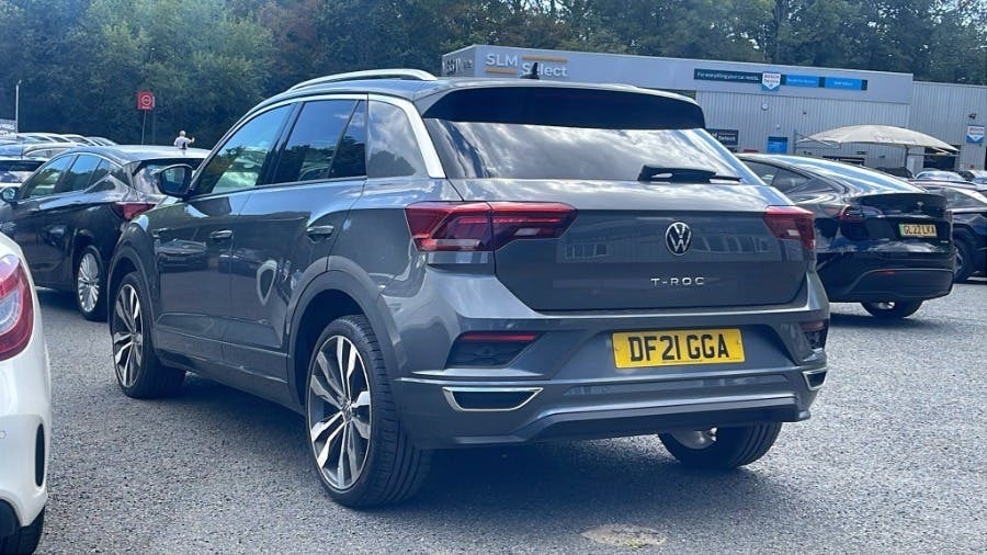 Volkswagen T-Roc 2.0 Tdi Evo R Line Suv Dsg DF21GGA Grey #2