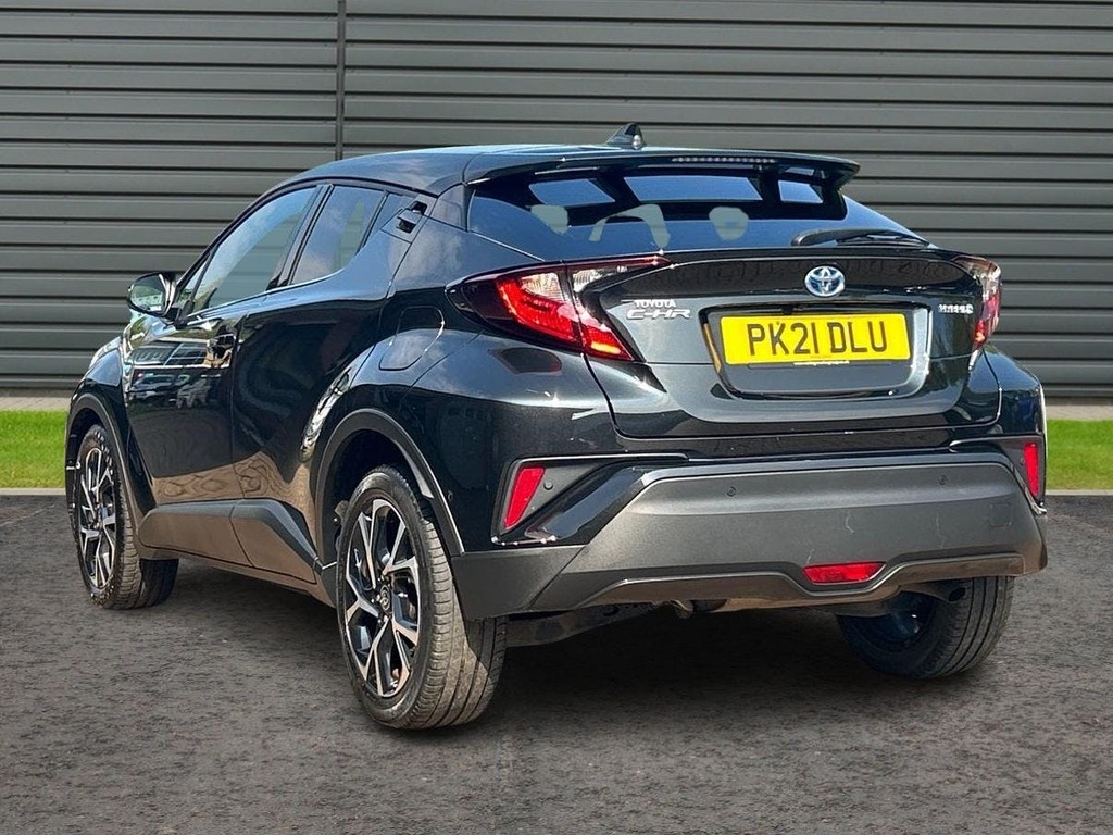 Toyota C-Hr 1.8 Vvt-h Design Suv Hybrid Cvt Black #5