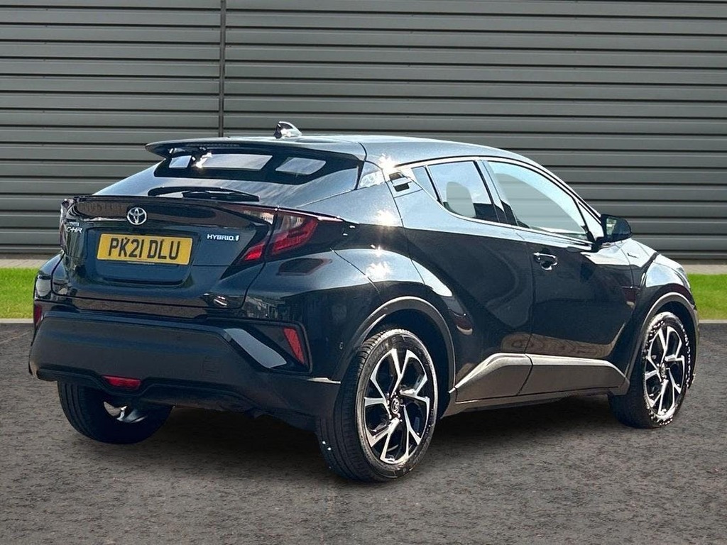Toyota C-Hr 1.8 Vvt-h Design Suv Hybrid Cvt Black #3