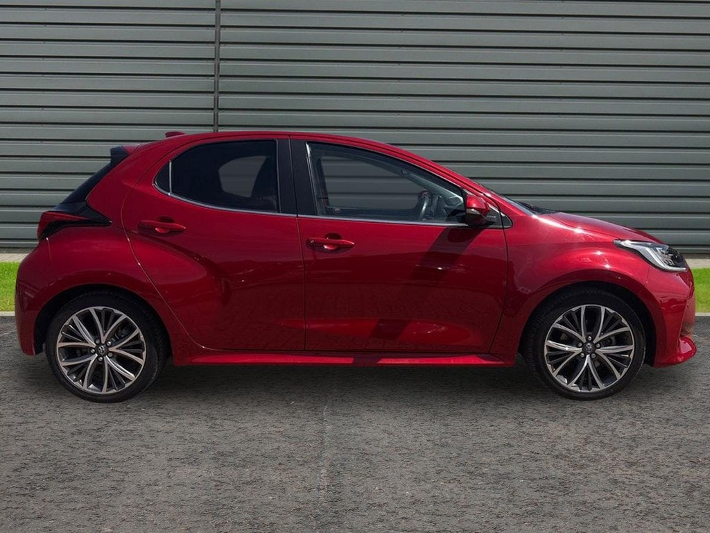 Toyota Yaris 1.5 Vvt-h Excel Hatchback Hybrid E Cvt GJ22XHL Red #2