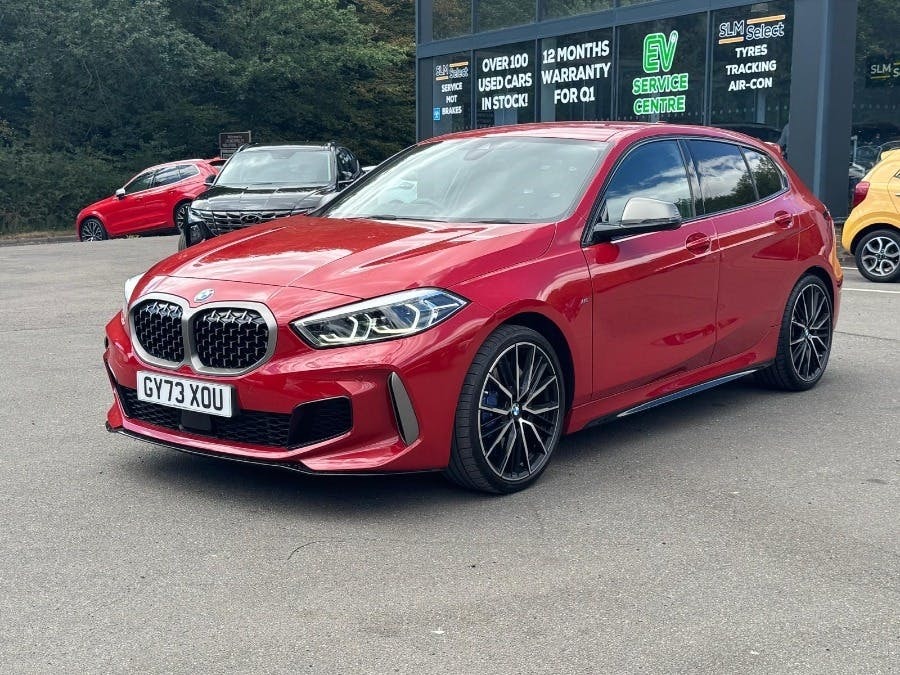 BMW 1 Series 2.0 M135i Hatchback Xdrive GY73XOU Red #2