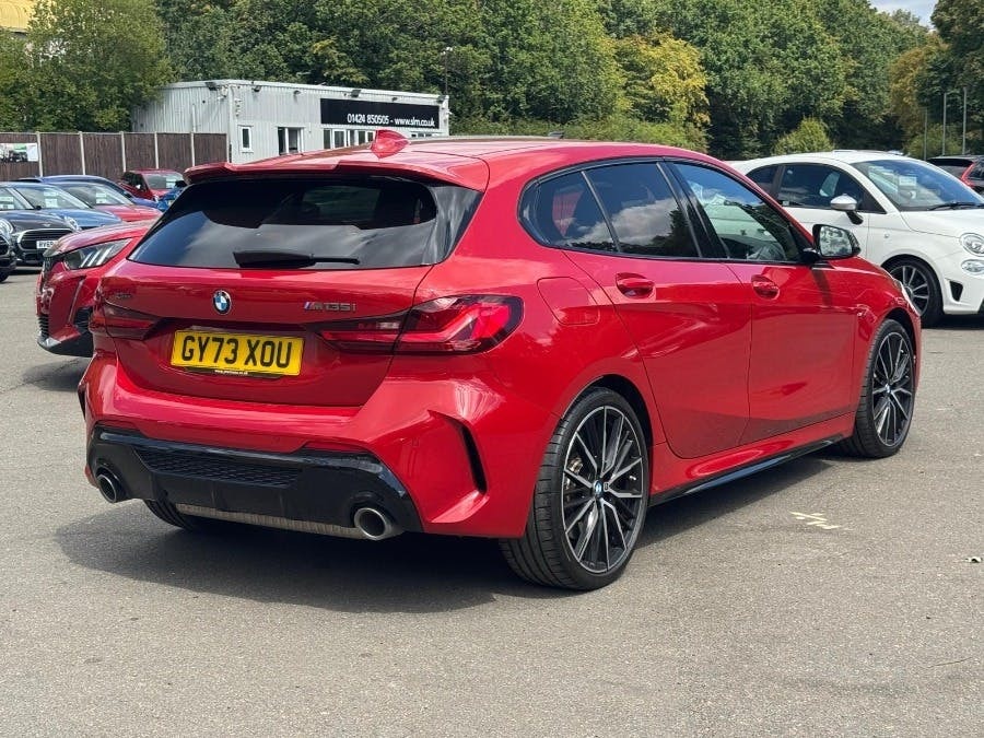BMW 1 Series 2.0 M135i Hatchback Xdrive GY73XOU Red #5