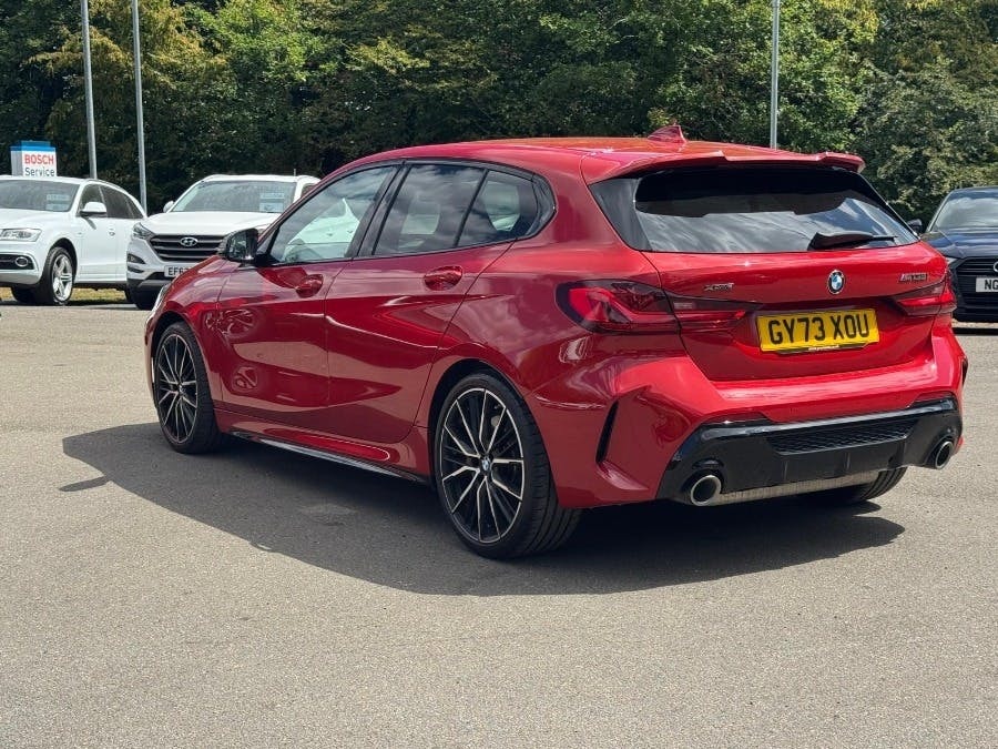 BMW 1 Series 2.0 M135i Hatchback Xdrive GY73XOU Red #4