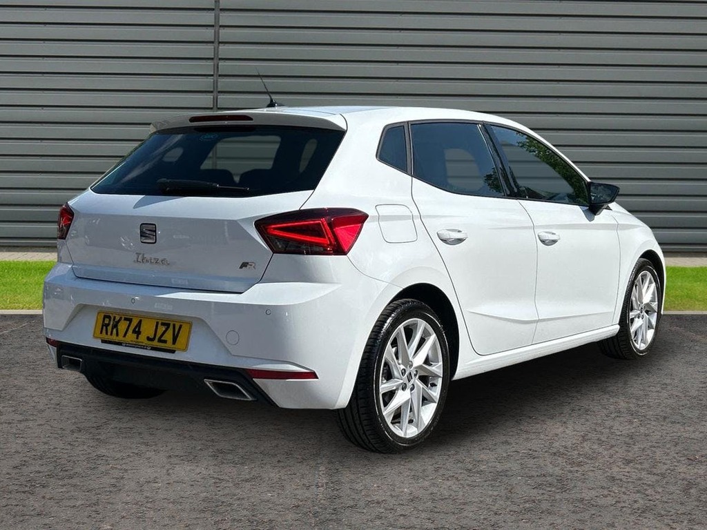Seat Ibiza 1.0 Tsi Fr Hatchback White #3