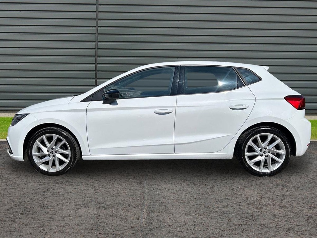 Seat Ibiza 1.0 Tsi Fr Hatchback White #6