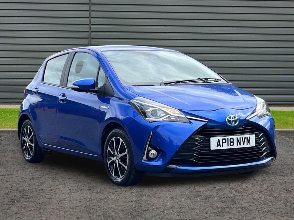 Toyota Yaris 1.5 Vvt-h Icon Tech Hatchback Hybrid E Blue