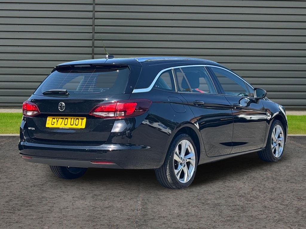 Vauxhall Astra 1.2 Turbo Sri Nav Sports Tourer GY70UOT Black #3