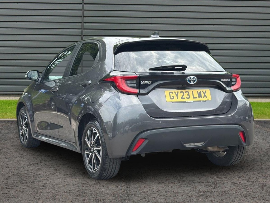 Toyota Yaris 1.5 Vvt-h Design Hatchback Hybrid E Cvt Grey #5