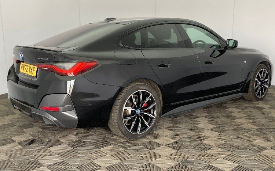 BMW i4 40 83.9Kwh M Sport Gran Coupe Ed Black #3