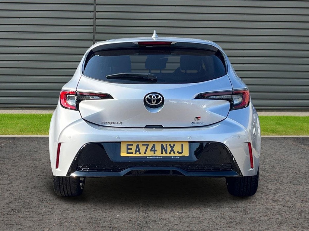 Toyota Corolla 2.0 Vvt-h Gr Sport Hatchback Hybrid Cvt Silver #4