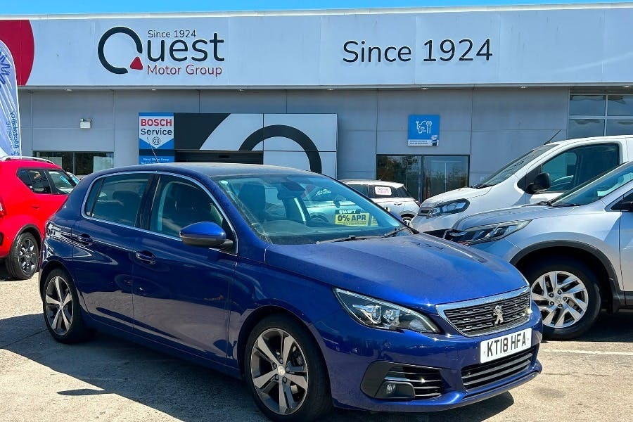 Peugeot 308 1.2 Puretech Allure Hatchback Blue