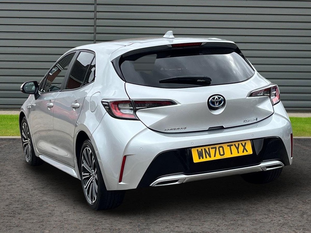 Toyota Corolla 2.0 Vvt-h Design Hatchback Hybrid Cvt Silver #5