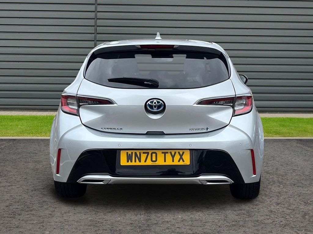 Toyota Corolla 2.0 Vvt-h Design Hatchback Hybrid Cvt Silver #4