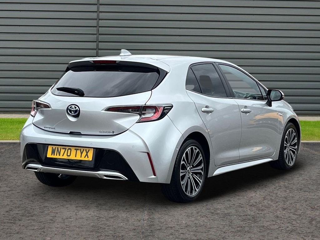 Toyota Corolla 2.0 Vvt-h Design Hatchback Hybrid Cvt Silver #3
