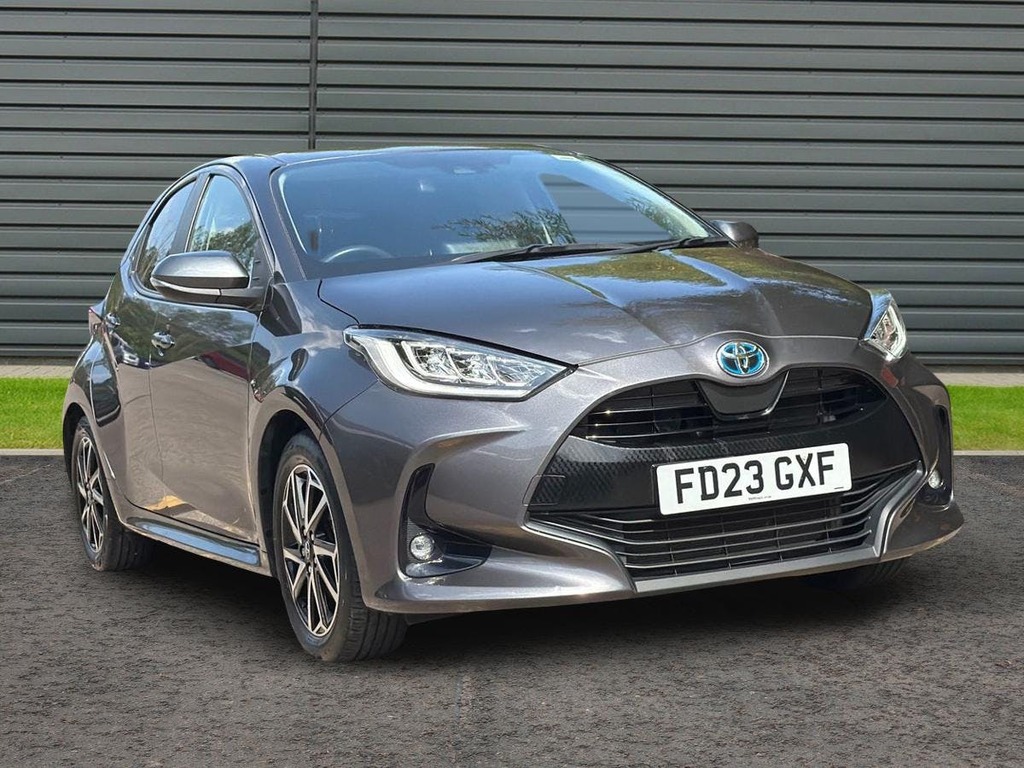Toyota Yaris 1.5 Vvt-h Design Hatchback Hybrid E Cvt Grey