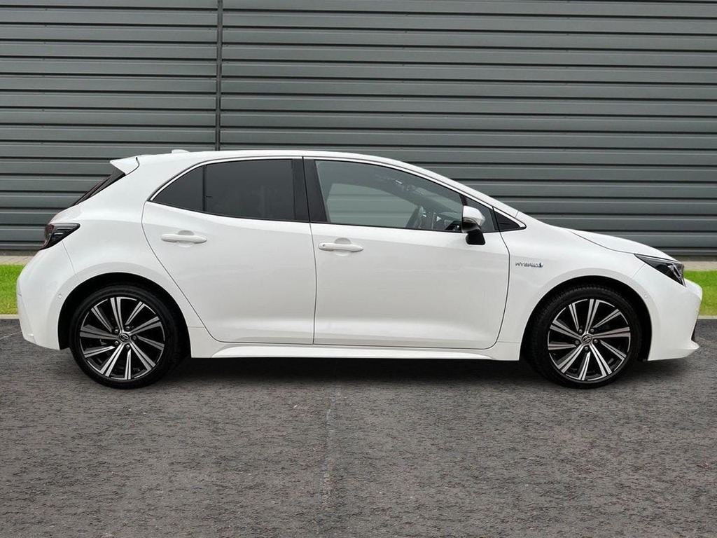 Toyota Corolla 1.8 Vvt-h Design Hatchback Hybrid Cvt White #2