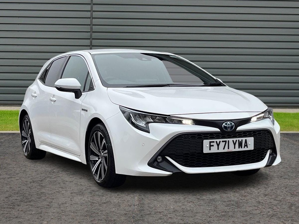 Toyota Corolla 1.8 Vvt-h Design Hatchback Hybrid Cvt White