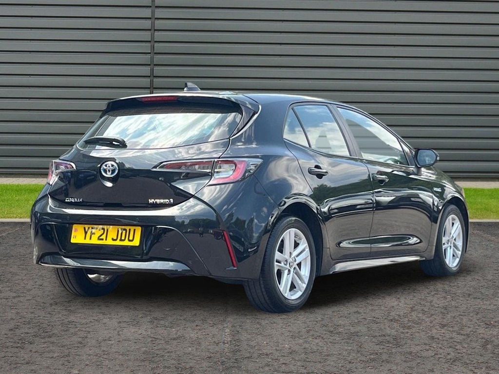 Toyota Corolla 1.8 Vvt-h Icon Tech Hatchback Hybrid C Black #3