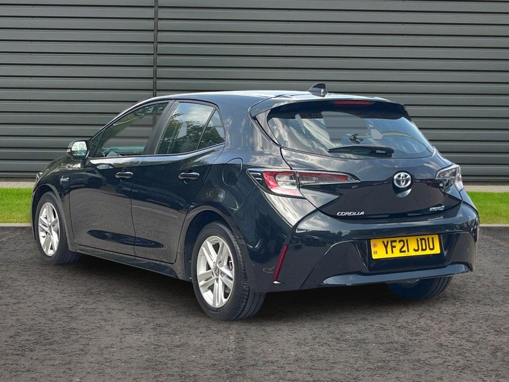Toyota Corolla 1.8 Vvt-h Icon Tech Hatchback Hybrid C Black #5