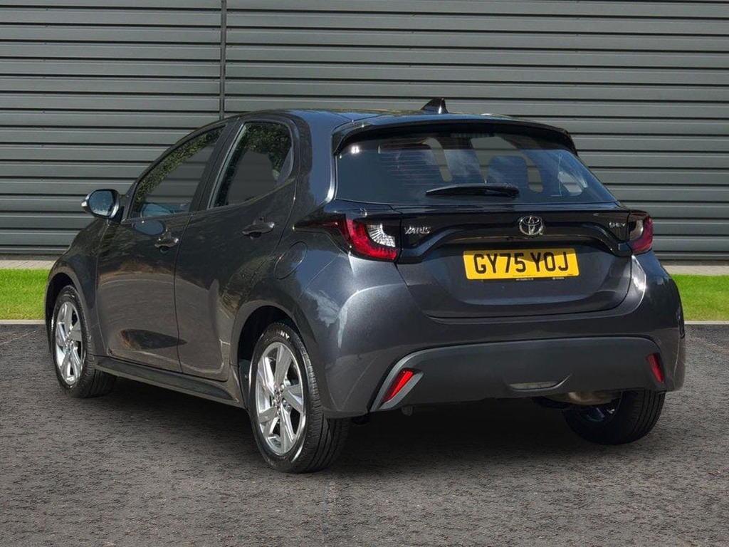 Toyota Yaris 1.5 Vvt-h Icon Hatchback Hybrid E Cvt Grey #5