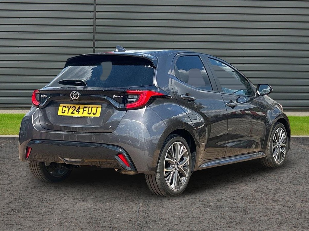 Toyota Yaris 1.5 Vvt-h Excel Hatchback Hybrid E Cvt Silver #3