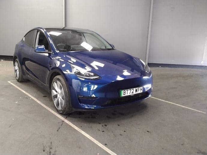 Tesla Model Y Electric Blue