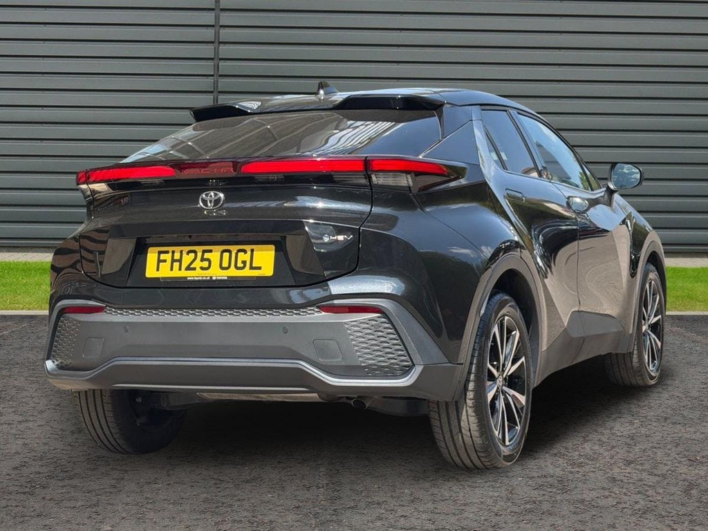 Toyota C-Hr 1.8 Vvt-h Design Suv Hybrid Cvt Black #3
