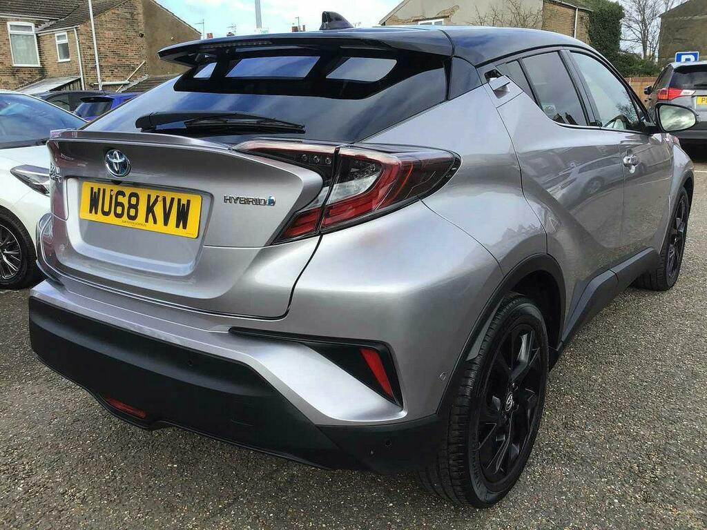Toyota C-Hr 1.8 Vvt-h Dynamic Suv Hybrid Cvt WU68KVW Silver #2