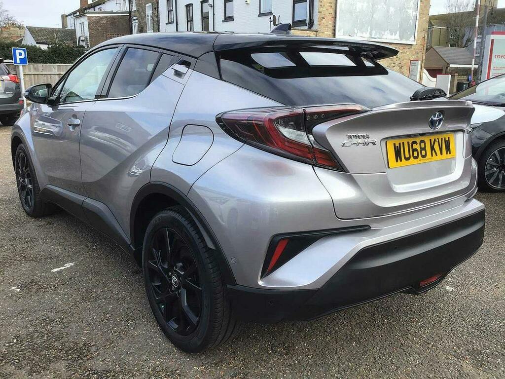 Toyota C-Hr 1.8 Vvt-h Dynamic Suv Hybrid Cvt WU68KVW Silver #4