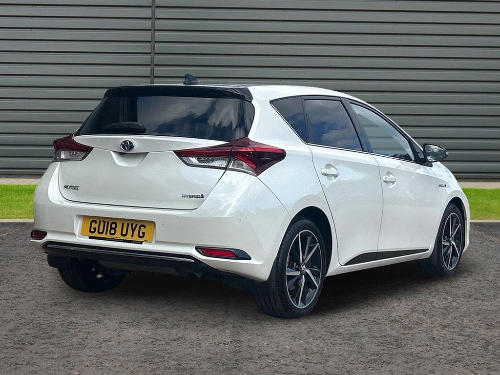 Toyota Auris 1.8 Vvt-h Design Hatchback Hybrid Cvt GU18UYG Black #3