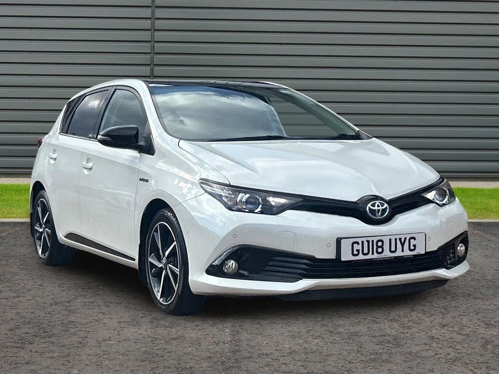 Toyota Auris 1.8 Vvt-h Design Hatchback Hybrid Cvt Black
