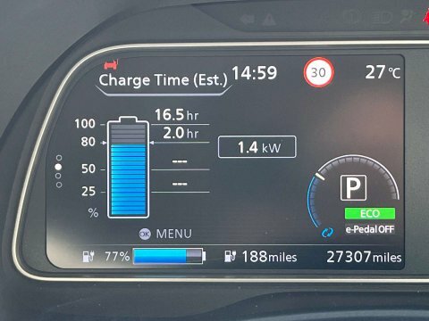 Nissan Leaf Nissan Leaf 160Kw E Tekna 62Kwh Black #27